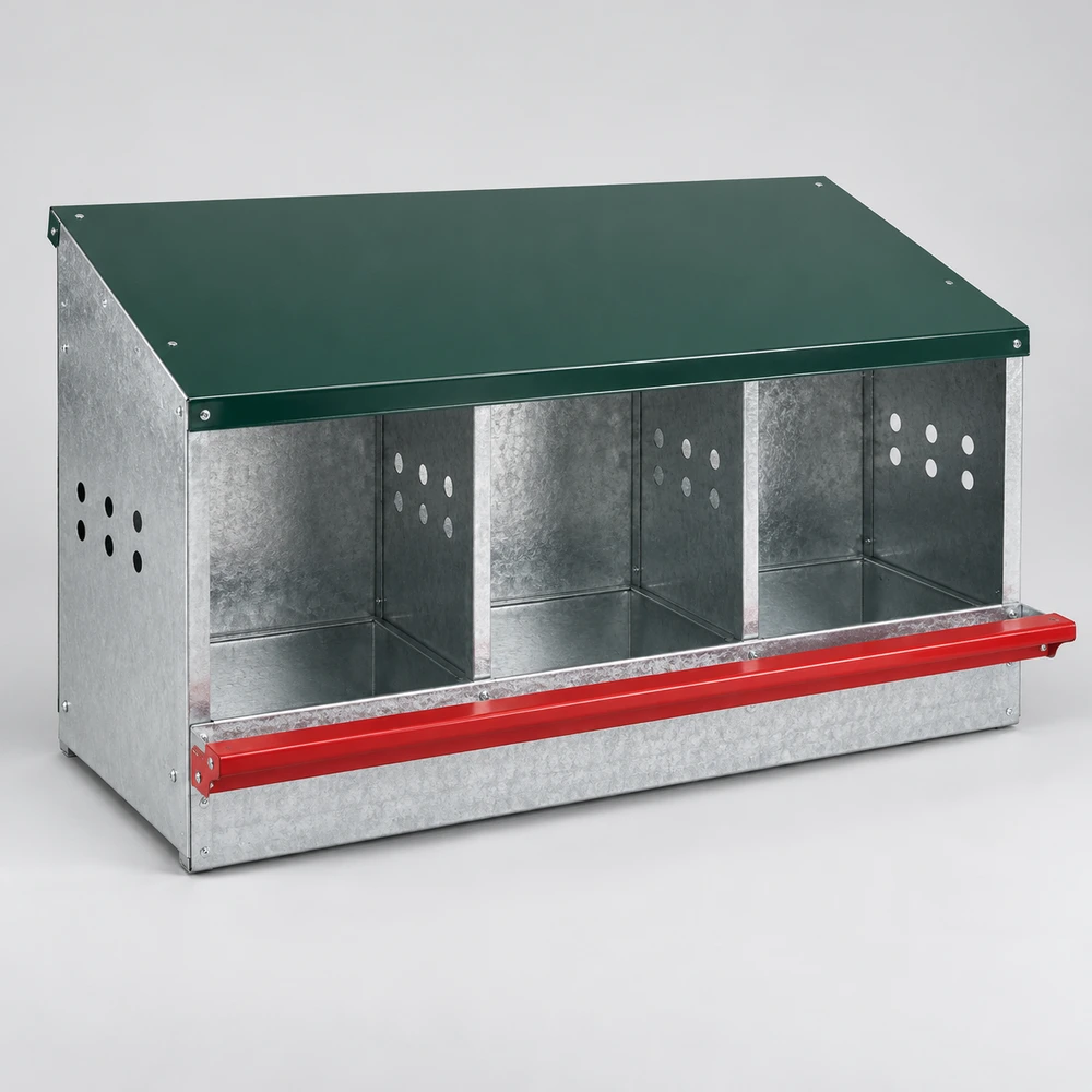 Three-bay Nest Box